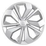 Close-up of a vehicle's wheel cover, providing both style and protection to the wheel.indian tyre service